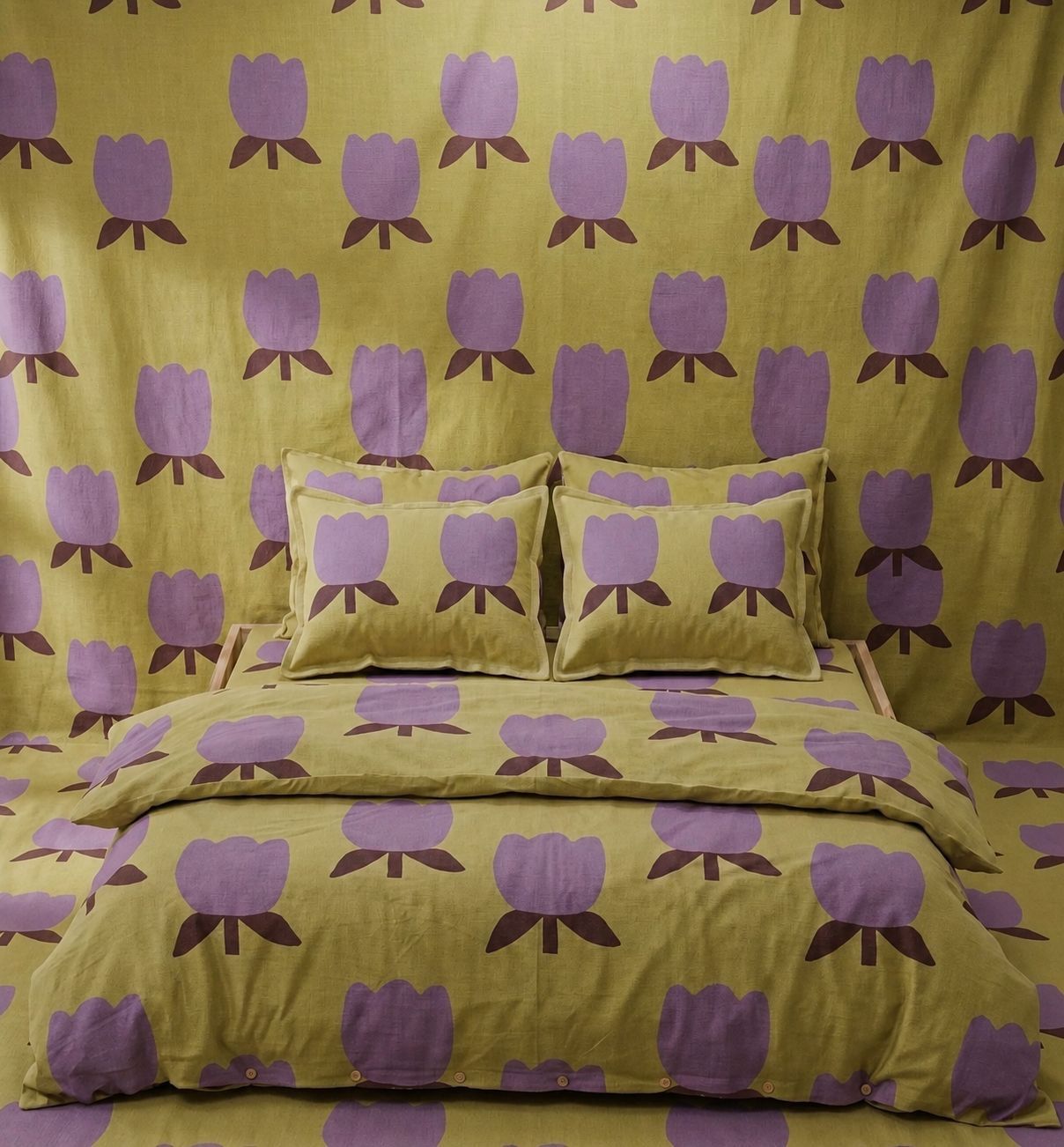 Lilac Garden Bedding Set