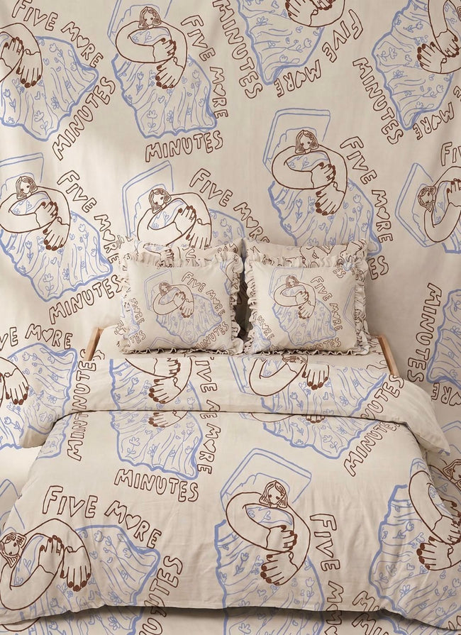 Five More Minutes Bedding Set